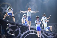 「舞台『弱虫ペダル』新インターハイ篇～箱根学園王者復格（ザ・キングダム）～」ゲネプロの様子。