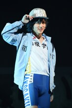 「舞台『弱虫ペダル』新インターハイ篇～箱根学園王者復格（ザ・キングダム）～」ゲネプロより、杉山真宏演じる真波山岳。
