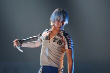 「舞台『弱虫ペダル』新インターハイ篇～箱根学園王者復格（ザ・キングダム）～」ゲネプロより、伊藤澄也演じる黒田雪成。