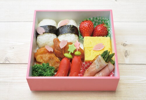 「仲良しさんと食べるともっとおいしいお弁当」