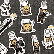 「こぐまのケーキ屋さん」のマシュマロシール。