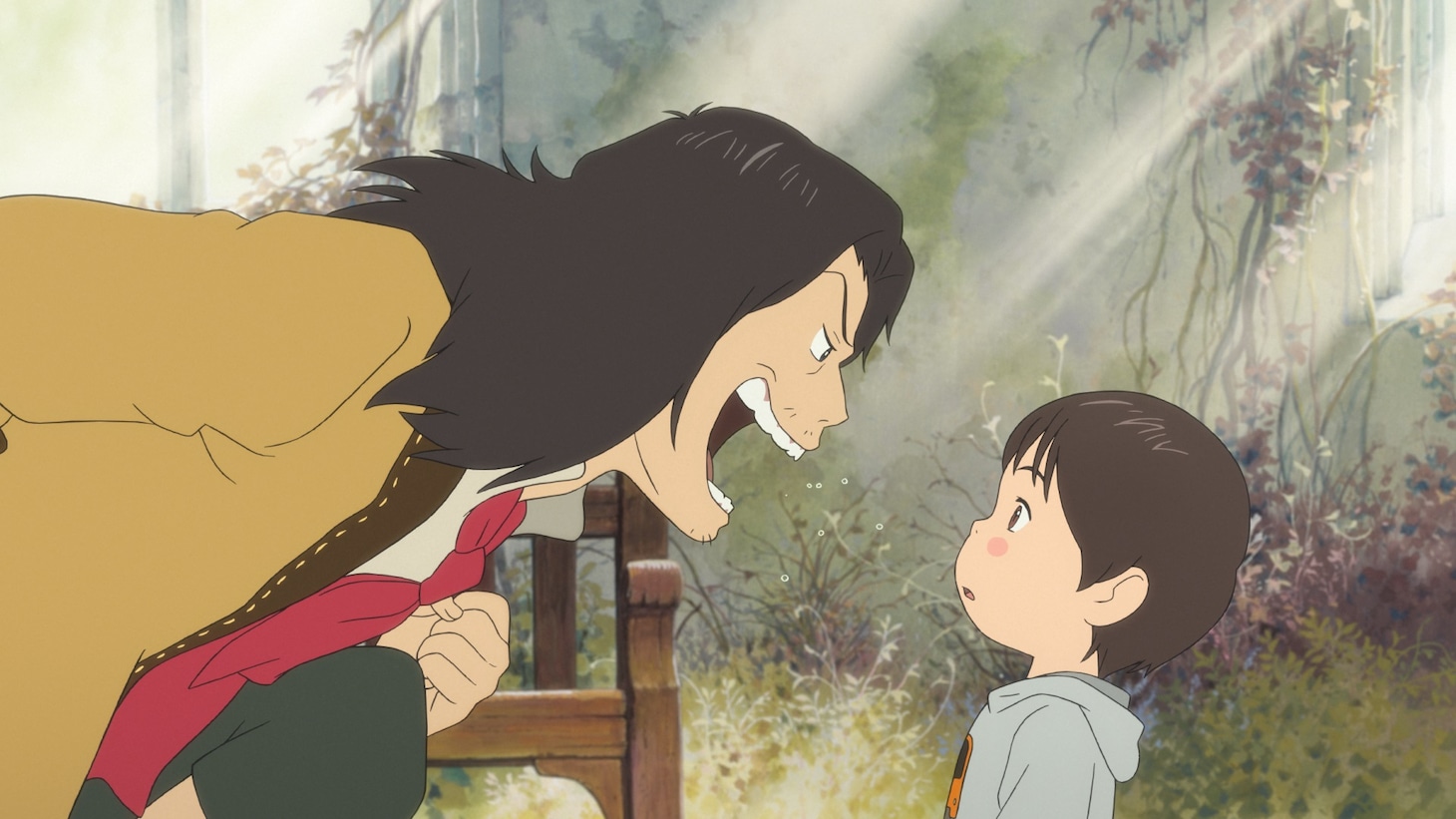 「未来のミライ」の予告より。