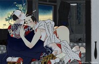 「百と卍」イラスト