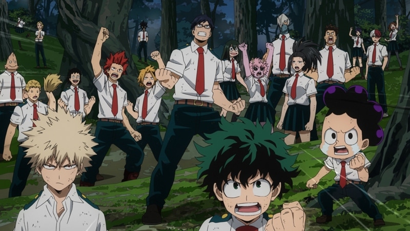 「僕のヒーローアカデミア」第3期より。(c)堀越耕平／集英社・僕のヒーローアカデミア製作委員会