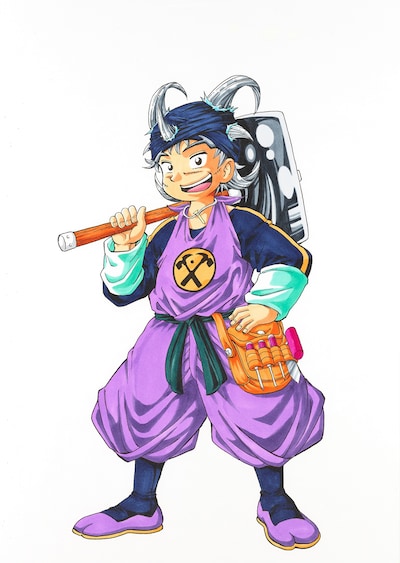 「ビルドキング」のカット。(c)島袋光年／集英社