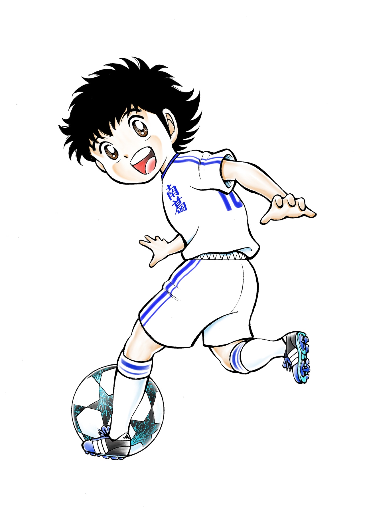 「キャプテン翼KIDS DREAM」のカット。(c)高橋陽一・戸田邦和／集英社