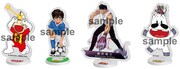 J-WORLD TOKYOで販売されるアクリルスタンド。(c)ガモウひろし/集英社・ぴえろ (c)樋口大輔/集英社・マーベラス (c)つの丸・スタジオ将軍/集英社・ぴえろ (c)真倉 翔・岡野 剛/集英社・東映アニメーション