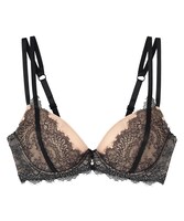 ブラジャー（3/4カップタイプ）ブラック