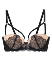 ブラジャー（1/2カップタイプ）ブラック