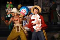 左からウソップ、ルフィ。