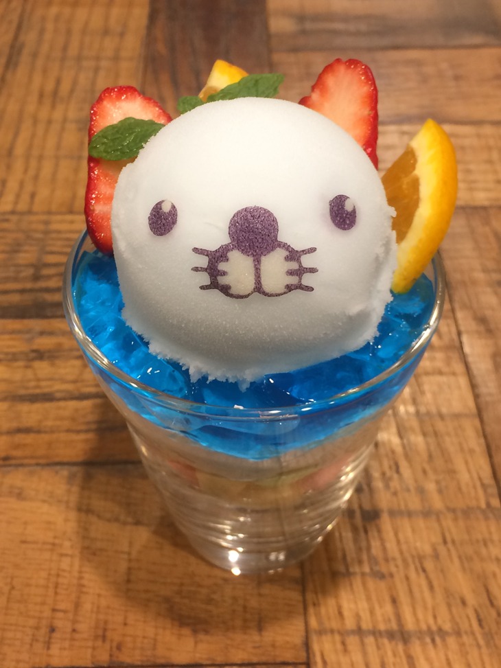 「ぷかぷかぼのちゃんパフェ」
