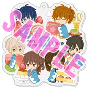 「だんだらごはん」3巻アクリルキーホルダーイラスト。