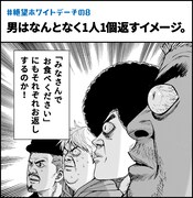 「俺達の絶望ホワイトデー」より。