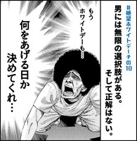 「俺達の絶望ホワイトデー」より。