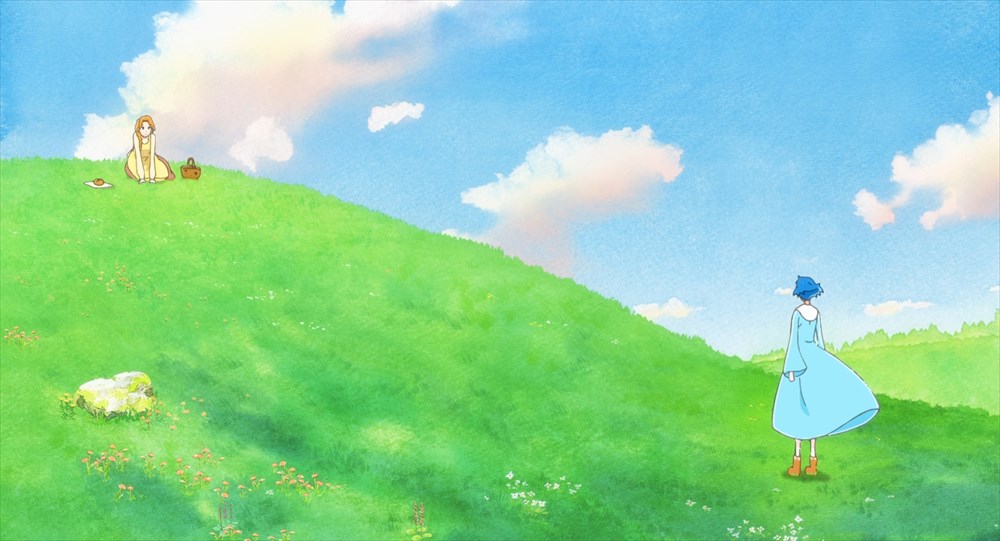 「リズと青い鳥」の場面カット。