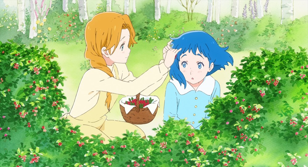 「リズと青い鳥」の場面カット。