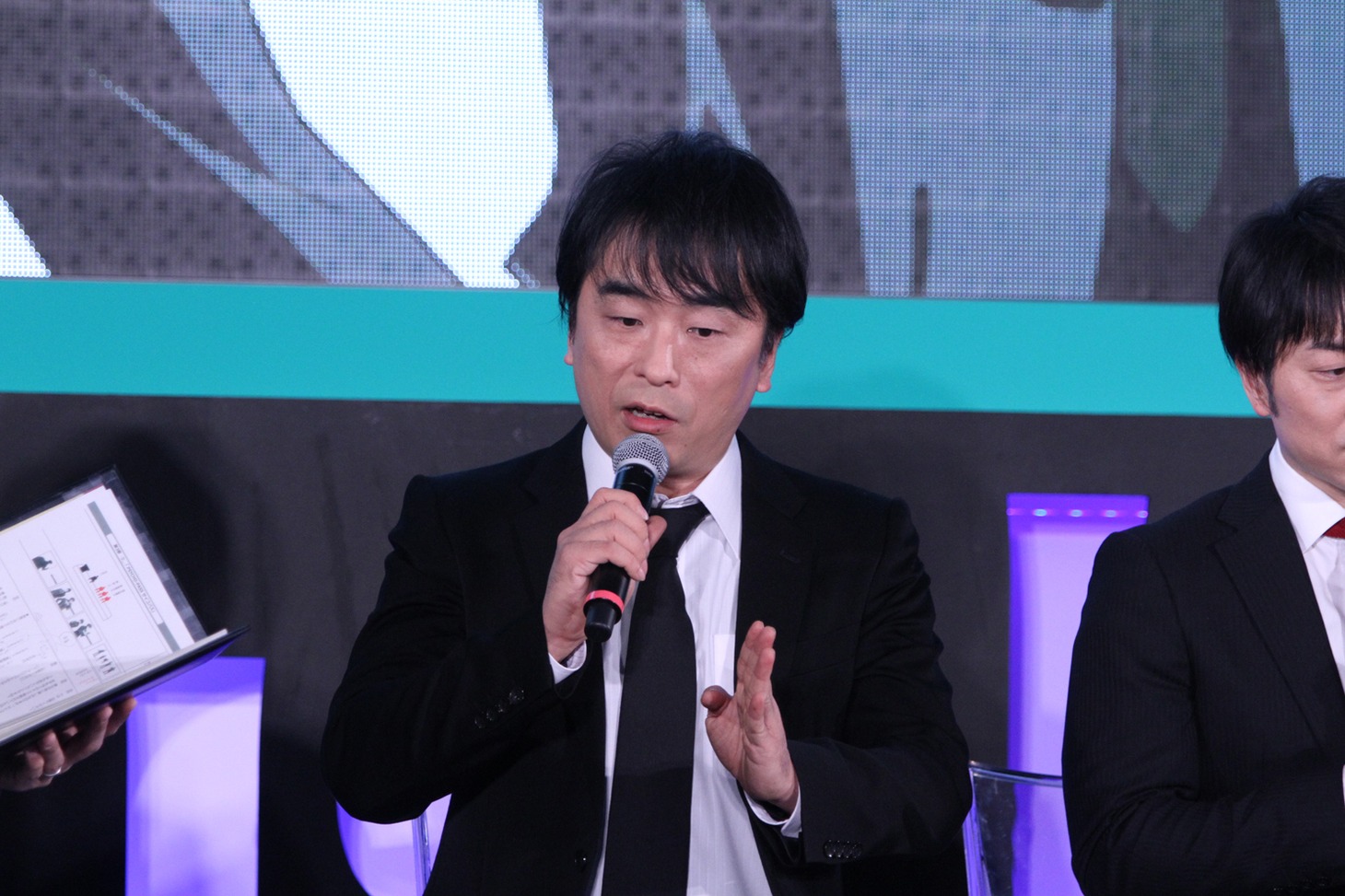 「PSYCHO-PASS サイコパス」で狡噛役を演じる関智一。