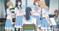 「リズと青い鳥」の場面カット。