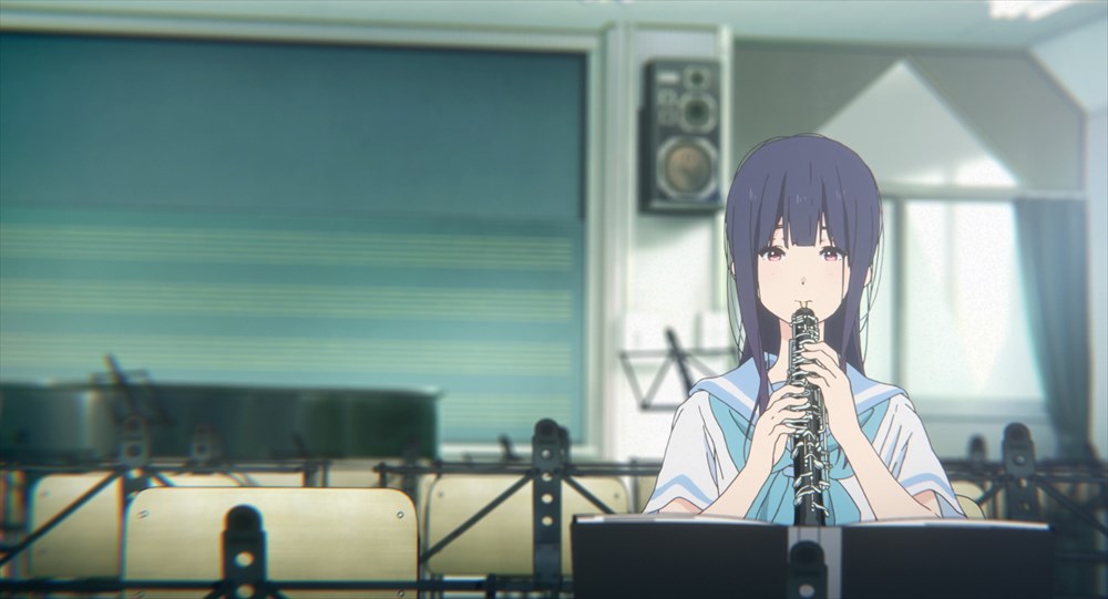 「リズと青い鳥」の場面カット。