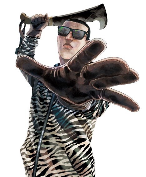 「外道の歌」カラーカット