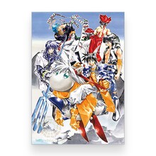 「封神演義」のビッグタオル。(c)安能 務・藤崎 竜/集英社