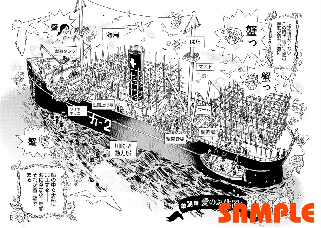 「僕らの蟹工船」より。