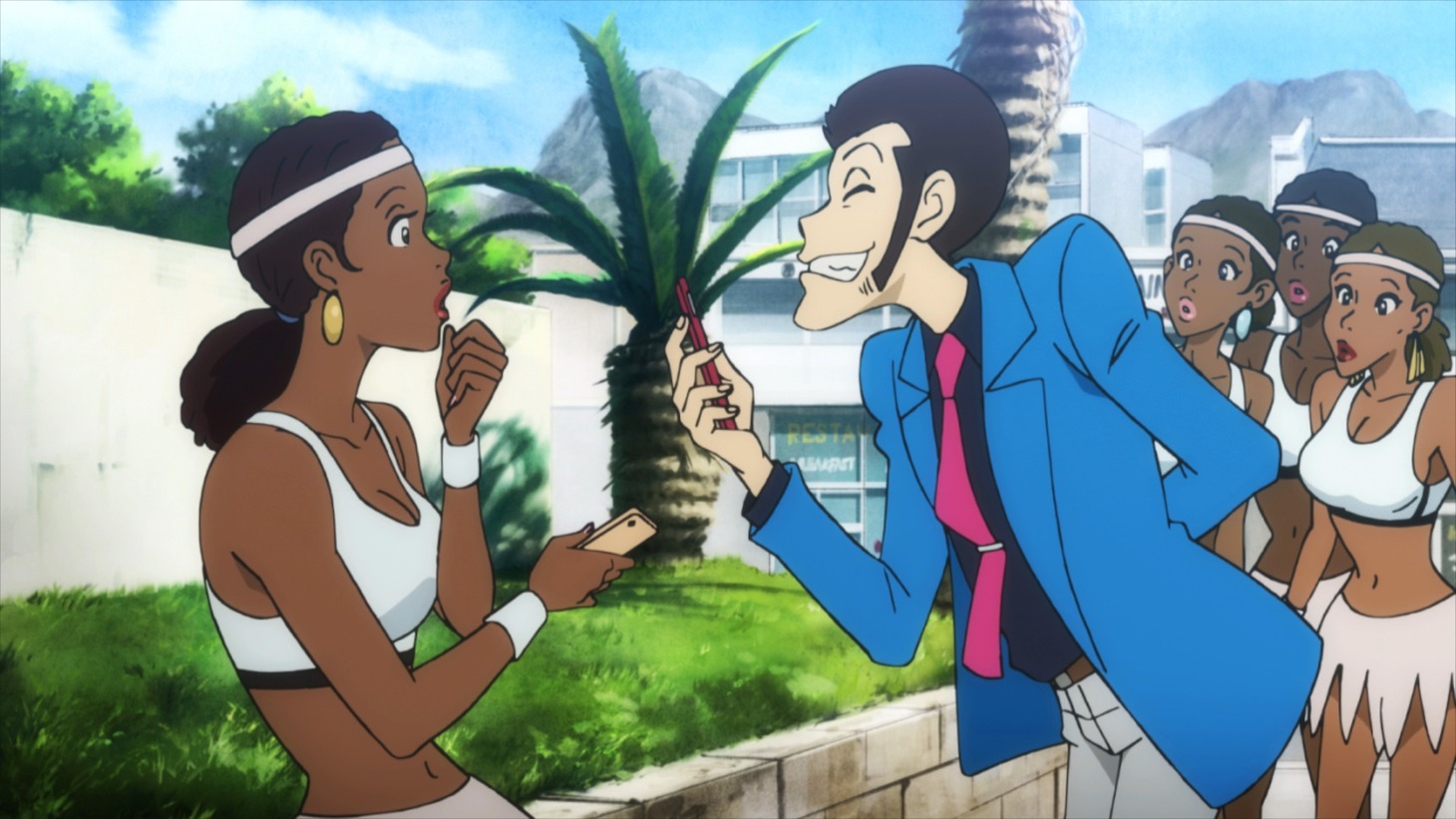 アニメ「ルパン三世 PART5」場面カット