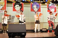 摩天ロケットによる朗読劇の様子。