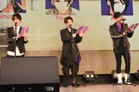 RayGlanZによる朗読劇の様子。