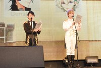 La-Verittaによる朗読劇の様子。