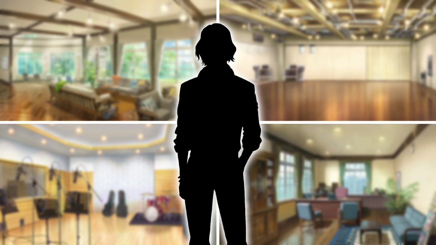 「Readyyy!」ではプレイヤーがプロデューサーとしてだけではなく、シェアハウスの寮長の役目も兼任する。シェアハウスには彼らの世話をしている謎の人物の姿も。
