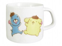 「ぼのぼの」とポムポムプリンのミニマグカップ。