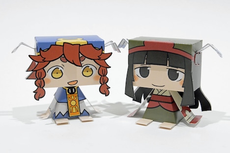 「ハクメイとミコチ」のグラフィグ。