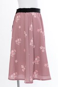 テーマ「Pink Blooming」のスカート。