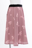 テーマ「Pink Blooming」のスカート。