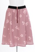 テーマ「Pink Blooming」のスカート。