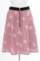 テーマ「Pink Blooming」のスカート。