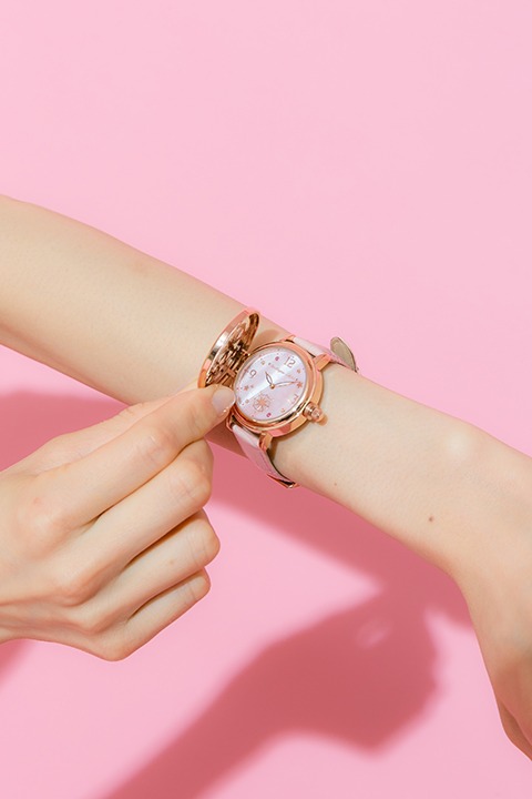 テーマ「Pink Blooming」の着用例。