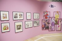 「電影少女」と「I”s」の展示コーナー。(c)桂正和/集英社