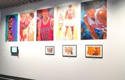 「SLAM DUNK」の展示コーナー。(c)井上雄彦 I.T.PLANNING,INC.