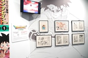 「DRAGON QUEST－ダイの大冒険－」の展示コーナー。(c)三条陸・稲田浩司/集英社 (c)SQUARE ENIX