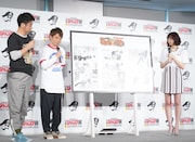 トークショーの様子。