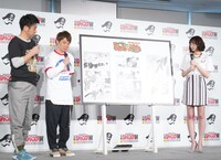 トークショーの様子。