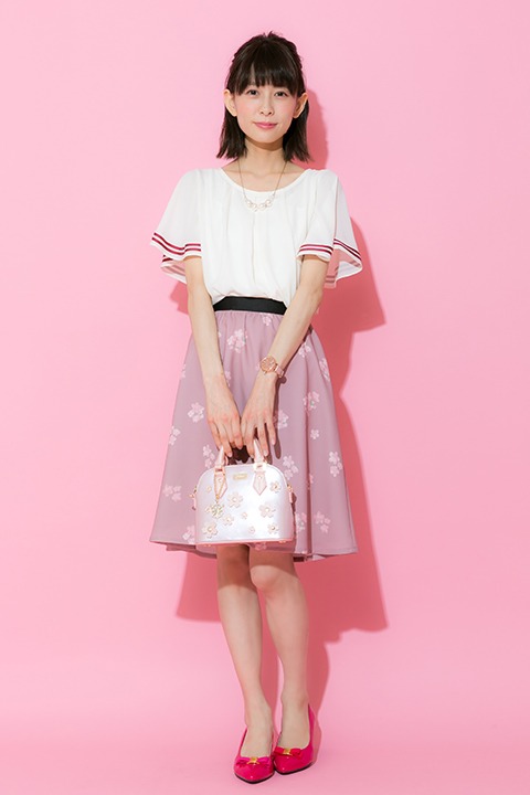 テーマ「Pink Blooming」の着用例。