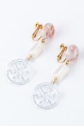 テーマ「Clear Blooming」のイヤリング。