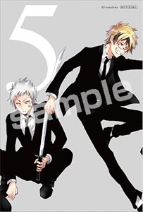 「SERVAMP-サーヴァンプ-」既刊フェアでもらえるイラストカードのサンプル。