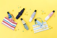 「おそ松さん」をモチーフにした折り畳み傘。