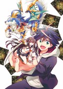 マンガ版「CHRONO MA:GIA（クロノマギア）」のカット。