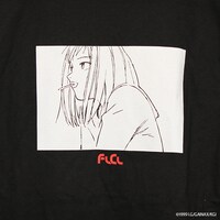 「フリクリクリ展」オリジナルグッズのTシャツ。