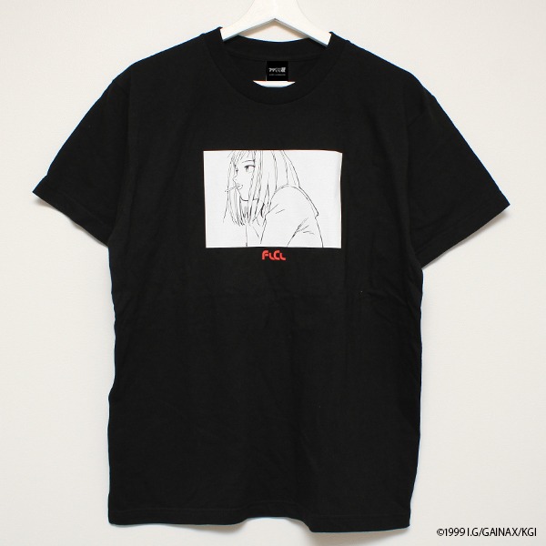 「フリクリクリ展」オリジナルグッズのTシャツ。